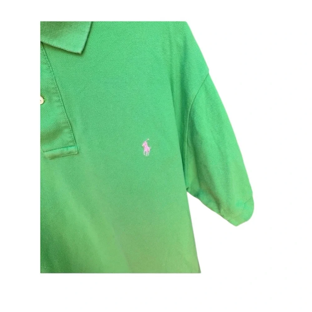 Polo by Ralph Lauren Men’s Green Classic Polo Shirt SZ L